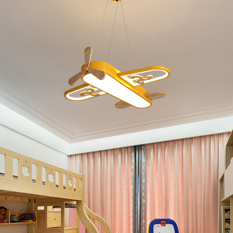AeroLight | Playful Creative LED Airplane Chandelier for Kids' Room 1