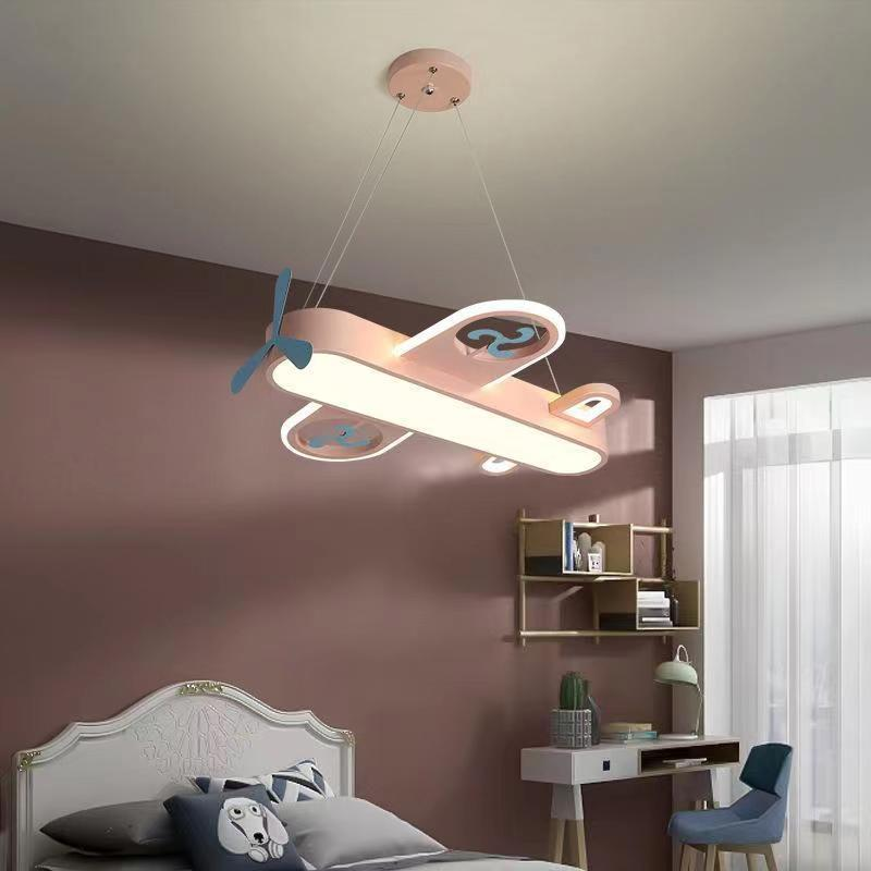 AeroLight | Playful Creative LED Airplane Chandelier for Kids' Room 10