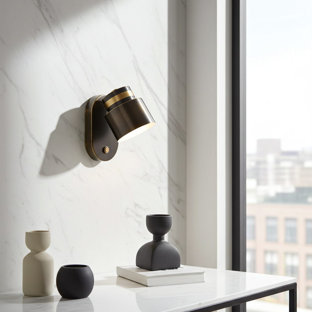 Aurion Gloss Wall Light – Modern Designer Wall Lamp with Sleek High-Gloss Finish