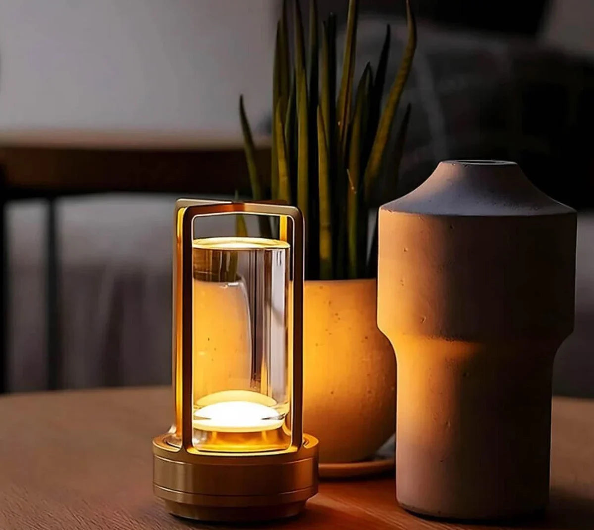 AuroraGlow | Stylish Portable Waterproof Cordless Table Lamp 1