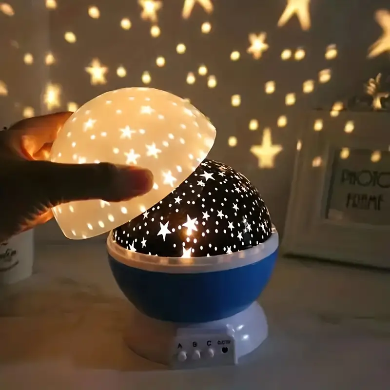 CelestialGlow | Colorful Rechargeable Night Light Projector for Kids 0