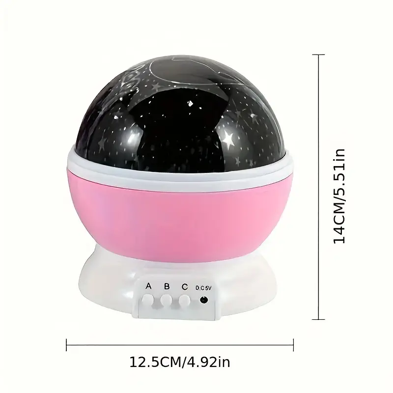 CelestialGlow | Colorful Rechargeable Night Light Projector for Kids 6
