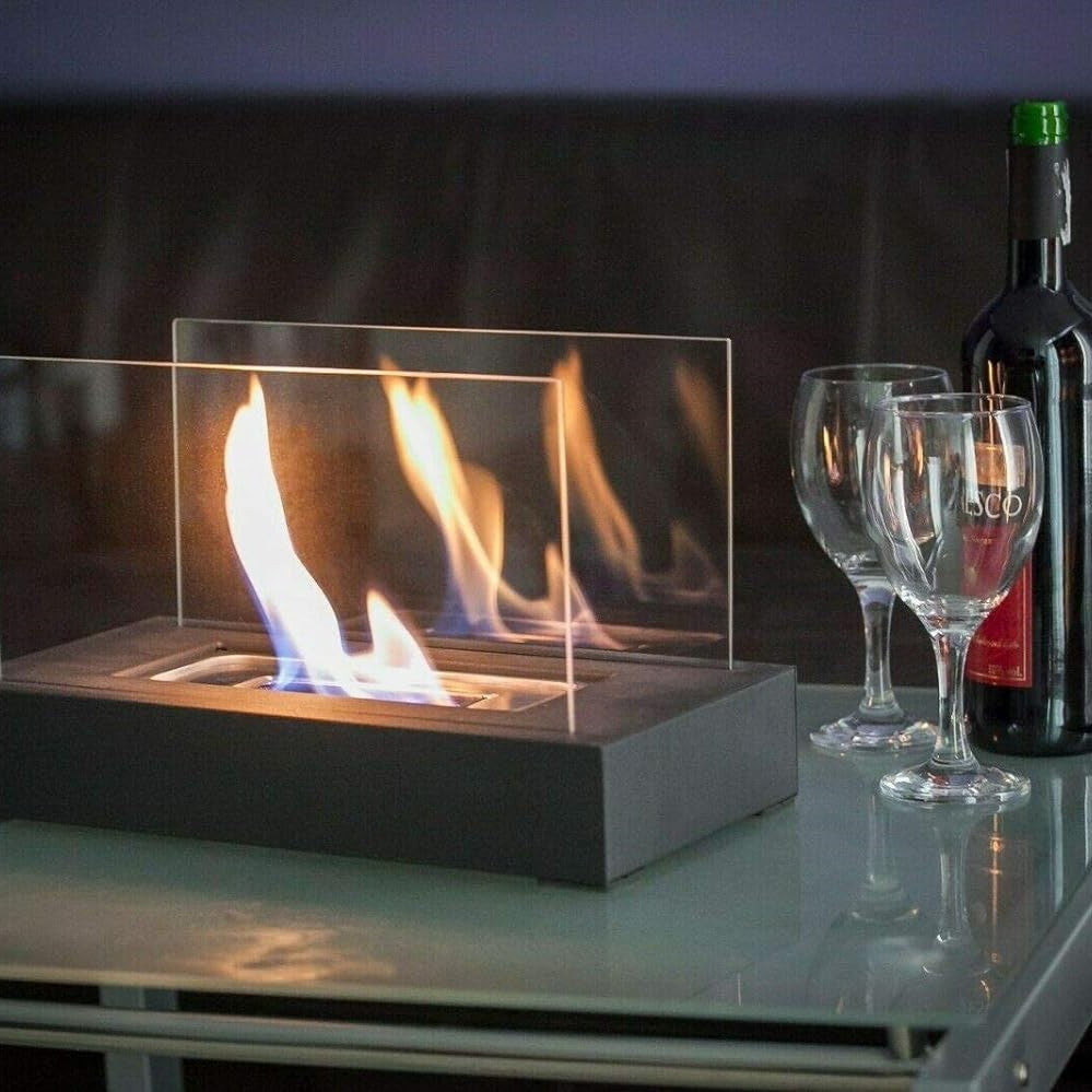 EmberSphere | Modern Elegant Bioethanol Fire Table for Indoor Outdoor Use 4