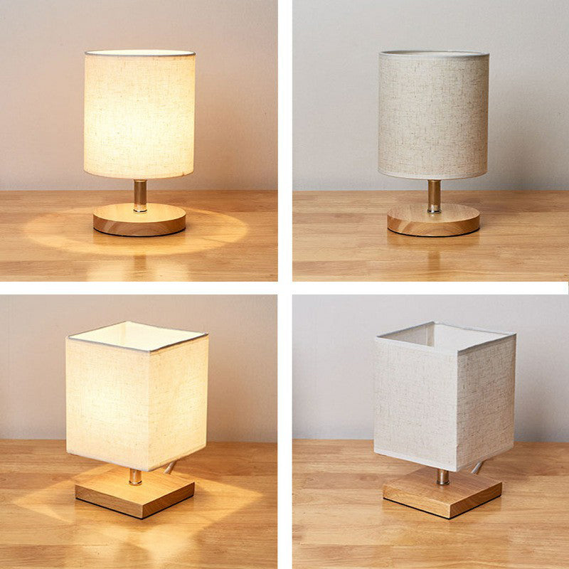 FlaxWood | Elegant Minimalist Modern Bedside Table Lamp for Cozy Interiors 1