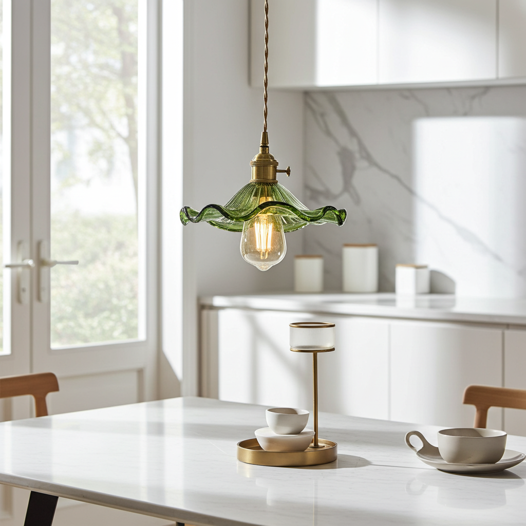 Floréa Bloom Pendant Lamp – Nordic Floral Pendant Light for Magical Ambient Lighting