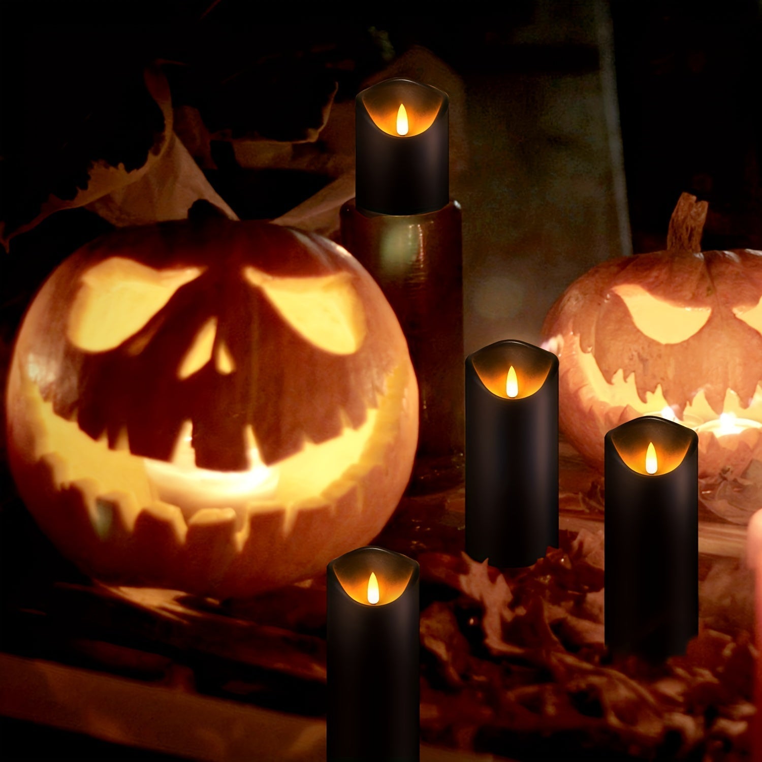 LED Candle Set | Flameless Battery Operated Candles with Remote Control | Safe Ambiance for Any Room 4