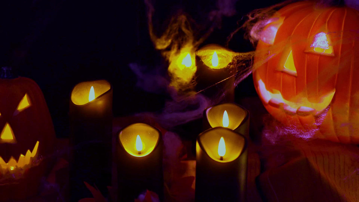 LED Candle Set | Flameless Battery Operated Candles with Remote Control | Safe Ambiance for Any Room 5