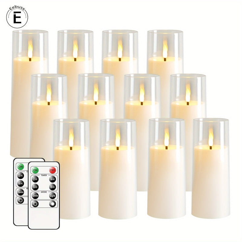 LED Flameless Candles Set with Realistic Flicker & Remote Control | Safe Ambiance for Any Occasion 5