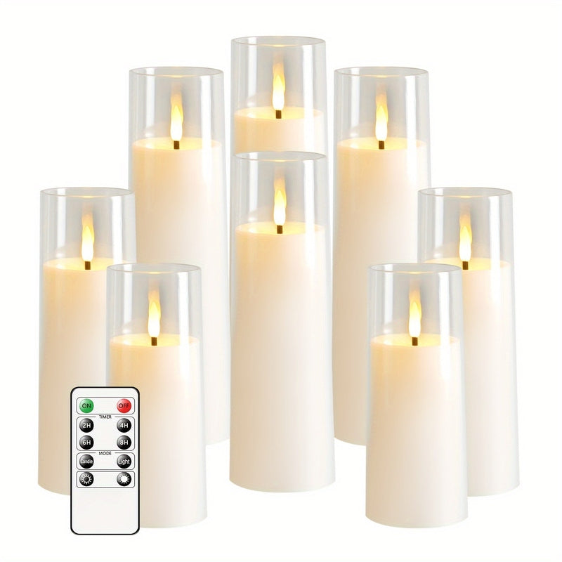 LED Flameless Candles Set with Realistic Flicker & Remote Control | Safe Ambiance for Any Occasion 7