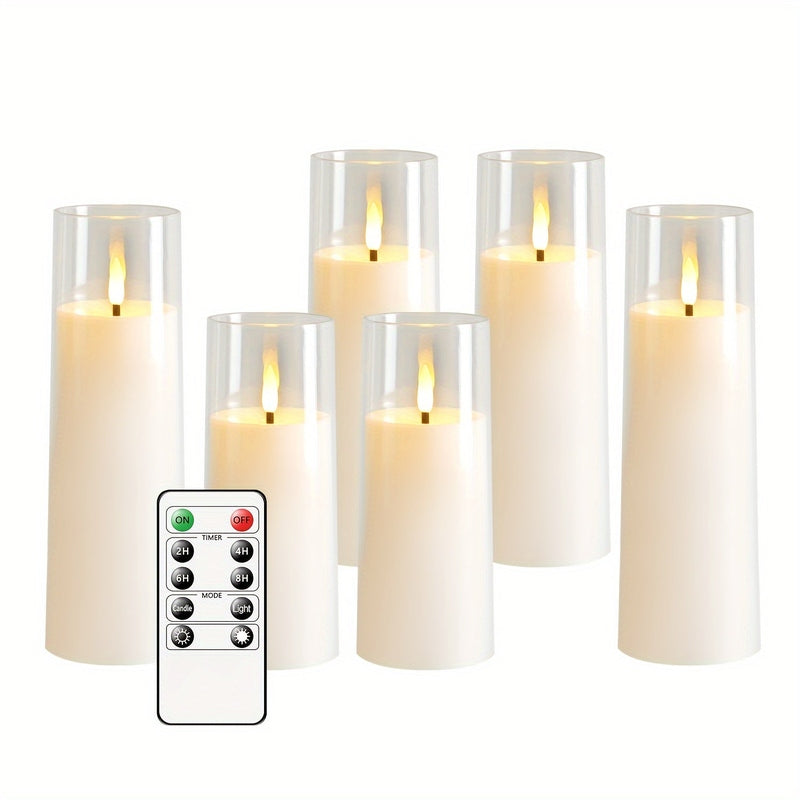 LED Flameless Candles Set with Realistic Flicker & Remote Control | Safe Ambiance for Any Occasion 8