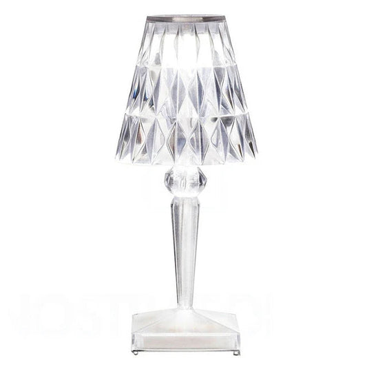 Luminara | Elegant Battery Operated Crystal Table Lamp for Modern Spaces 0