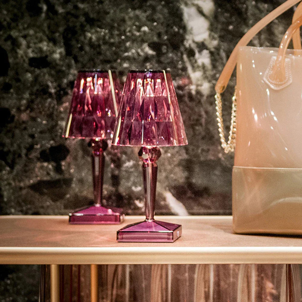 Luminara | Elegant Battery Operated Crystal Table Lamp for Modern Spaces 1