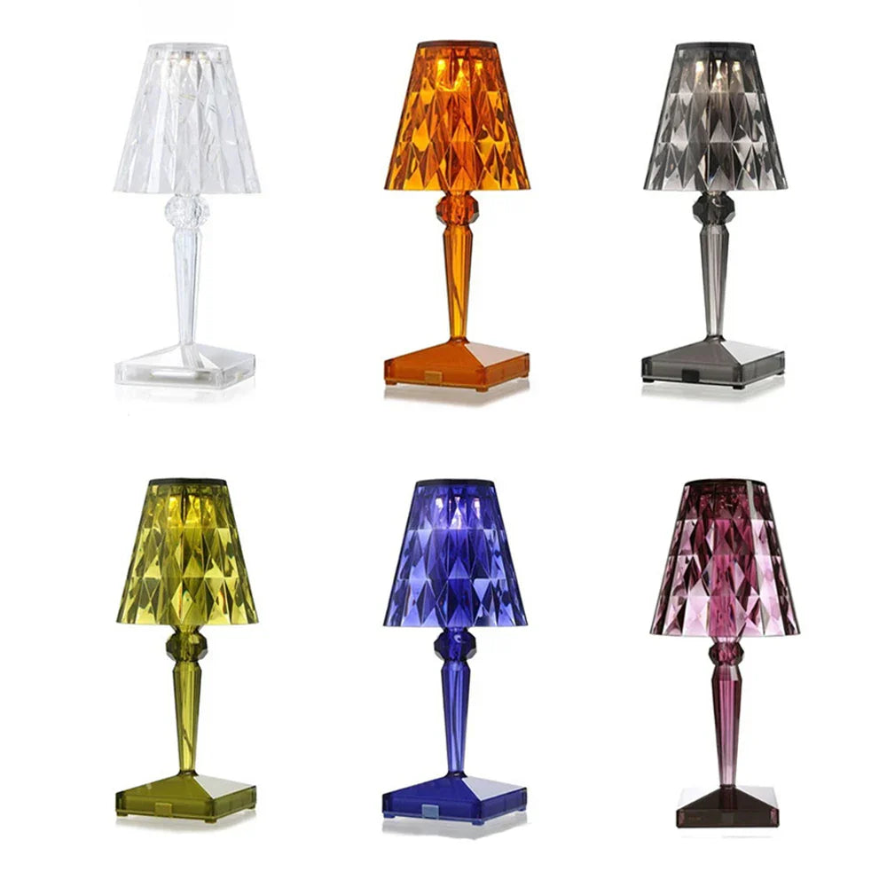 Luminara | Elegant Battery Operated Crystal Table Lamp for Modern Spaces 5