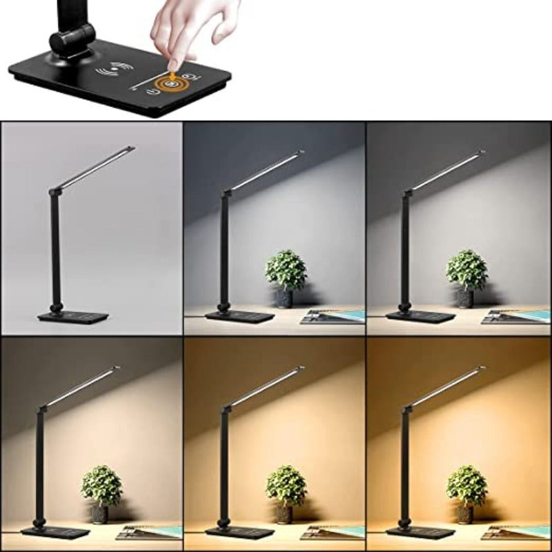 Luminara | Modern Versatile LED Desk Lamp with Wireless Charging 1