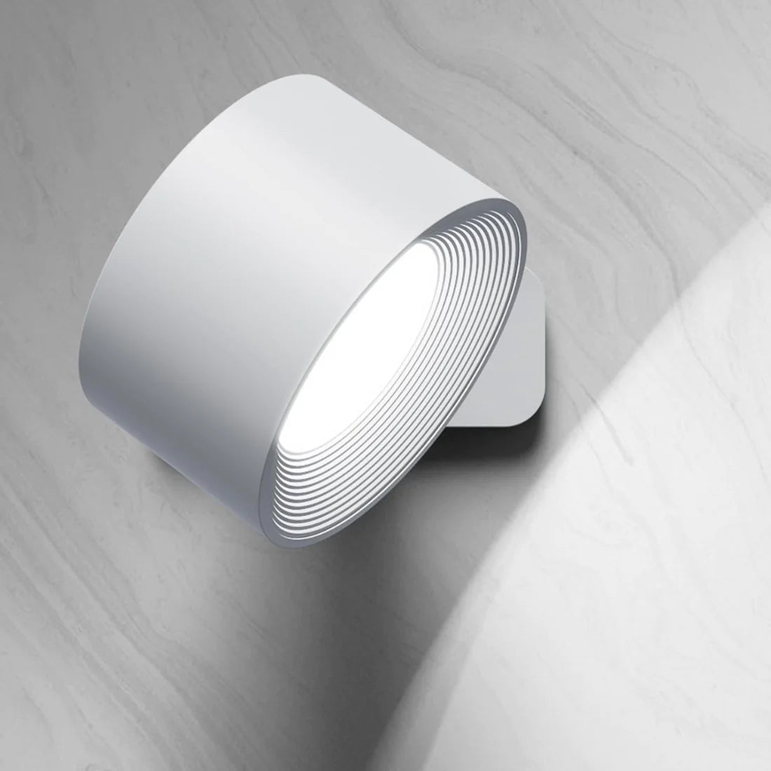 Luminara | Modern Wireless Rechargeable 360° Wall Lamp for Elegant Lighting 6