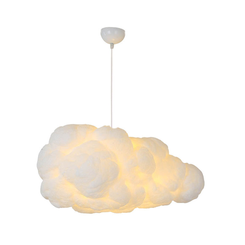 Lunaris | Elegant Modern White Hanging Lamp for Stylish Bedroom Décor 1