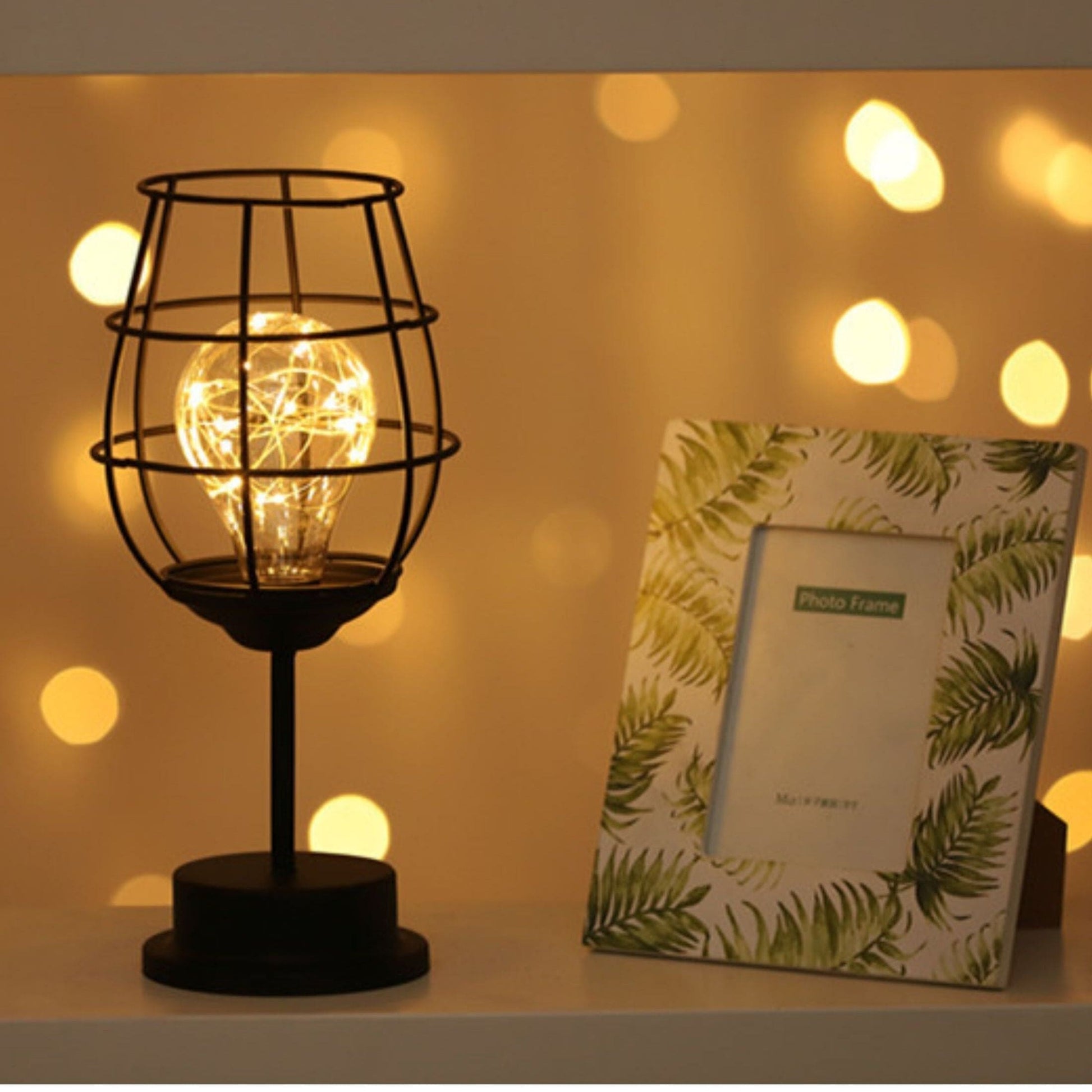 LuxeLume | Stylish Modern Black Table Lamp for Bedroom or Office 0