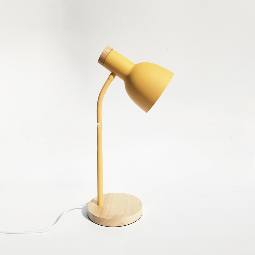 MacaronGlow | Playful Colorful Children's Table Lamp with Metal Shade 4