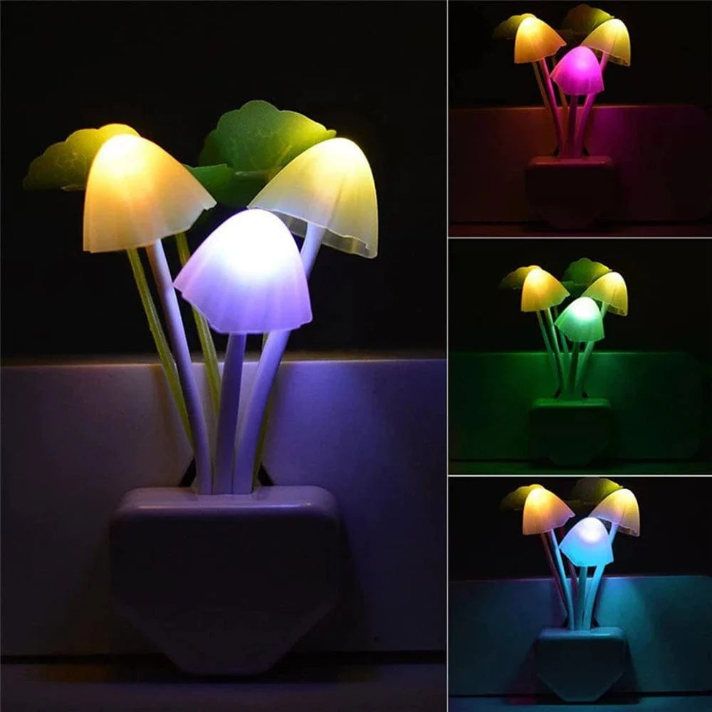 MushroomGlow | Charming Soft Silicone Motion Sensor Night Light 2
