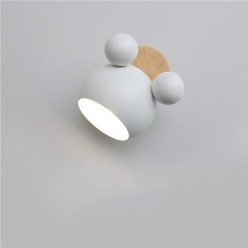 NordicGlow | Stylish Modern Steel Wall Lamp for Children's Rooms 0