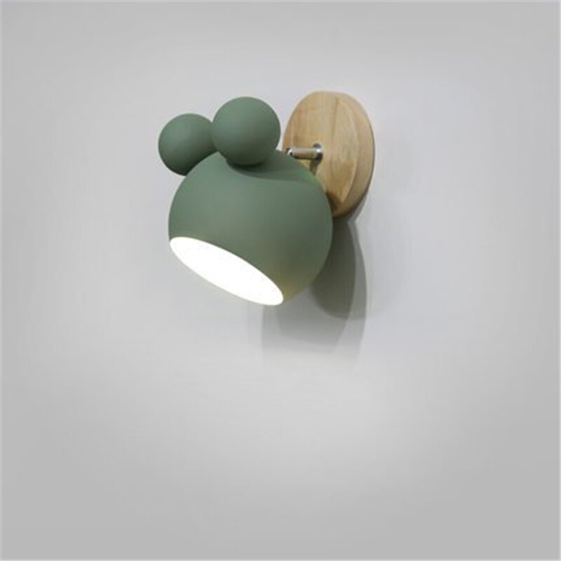 NordicGlow | Stylish Modern Steel Wall Lamp for Children's Rooms 2