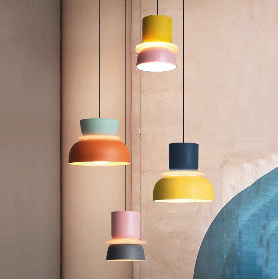 Nordic Collection | Macaron LED Pendant Light with Colorful Design | Stylish Kitchen Pendant Lighting for Modern Interiors 1