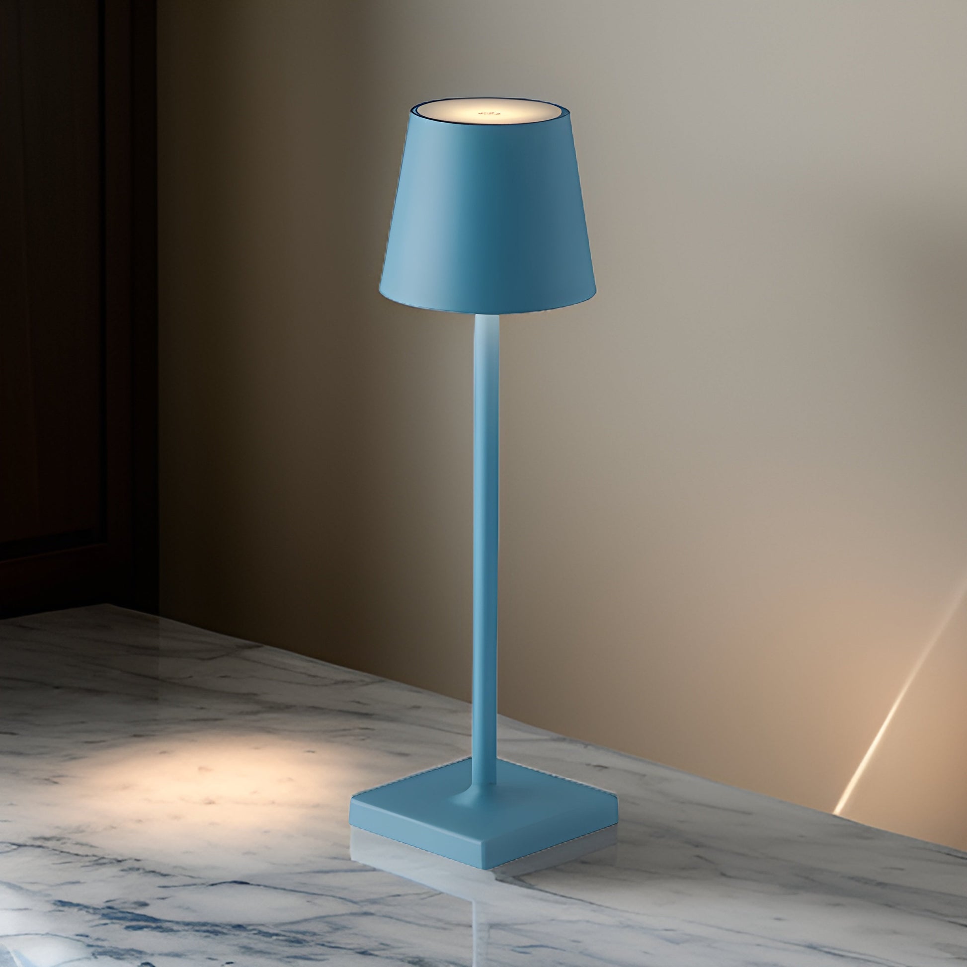 Scandinavian LED Table Lamp with Touch Dimming & Cordless Design for Versatile Lighting 3