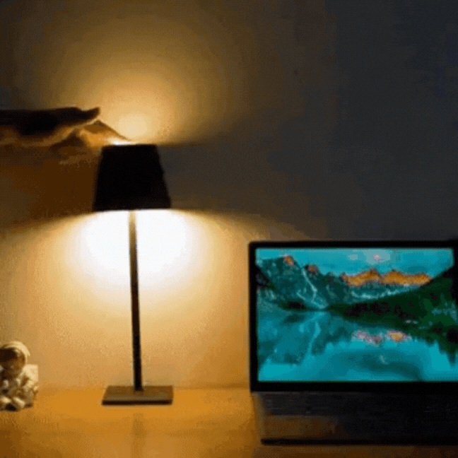 Scandinavian LED Table Lamp with Touch Dimming & Cordless Design for Versatile Lighting 4