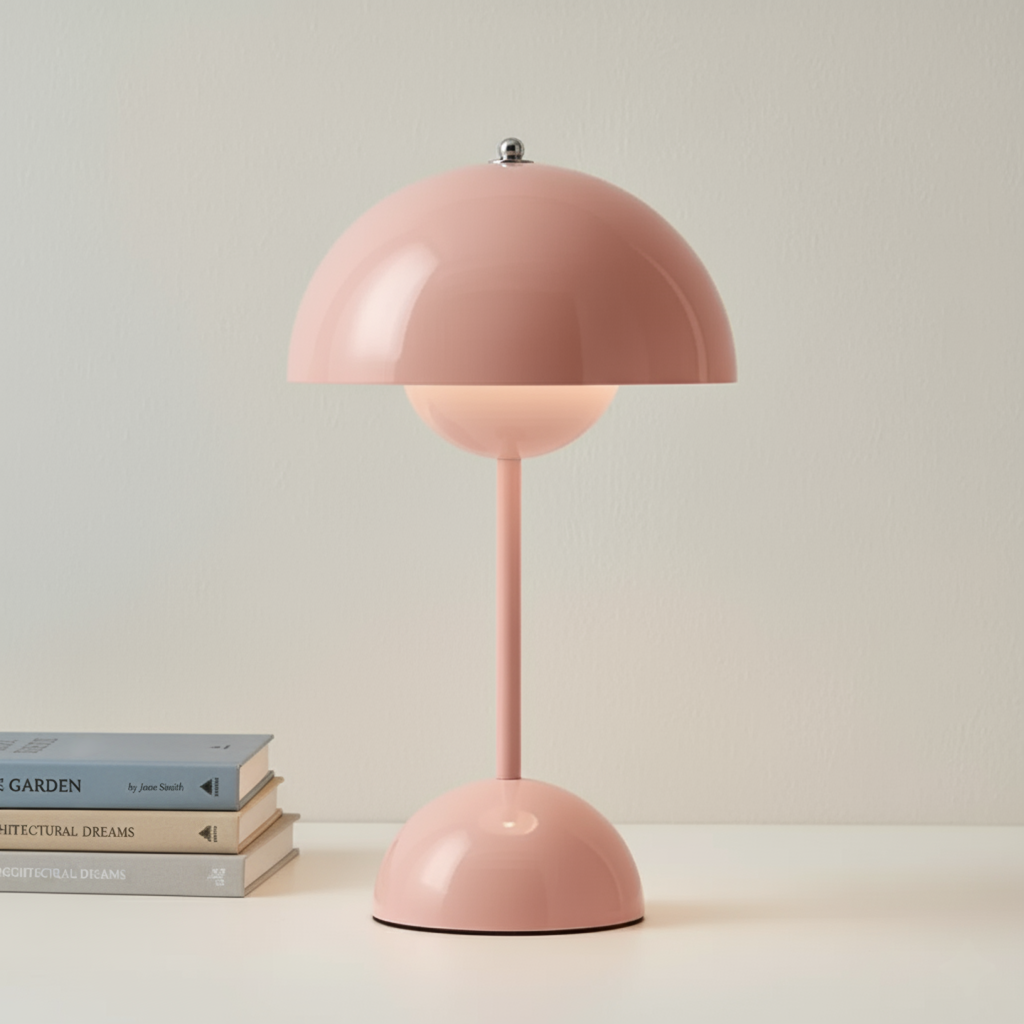 Scandinavian Table Lamp with Dimmable Light | Stylish Bedside Lamps for Cozy Ambiance 6